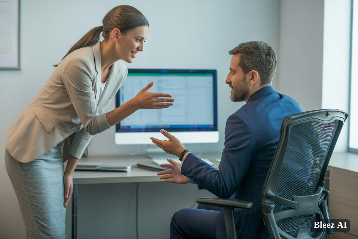 Professional in a modern office representing Kelhonic's clarity, trust, and forward-looking delivery