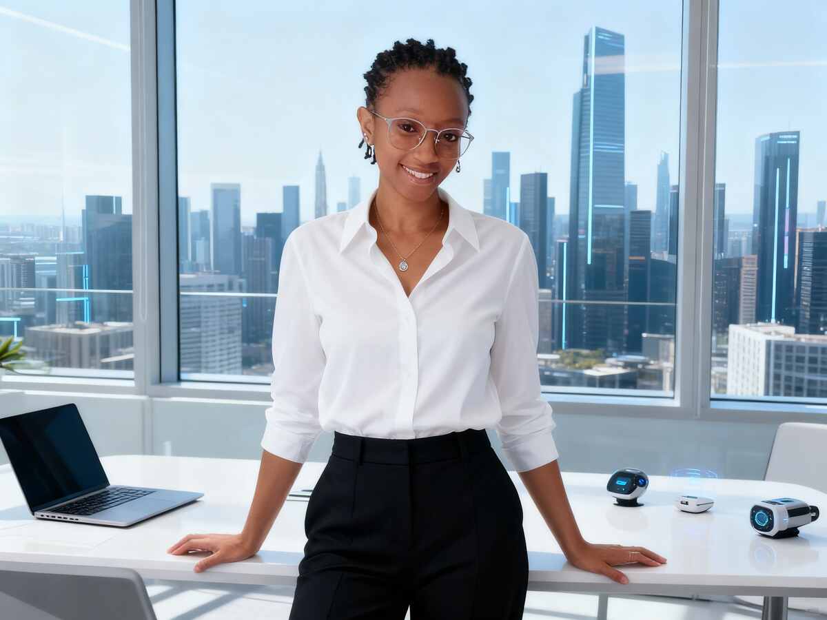 Professional in a modern office representing Kelhonic's clarity, trust, and forward-looking delivery